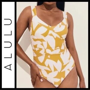 NWOT ALULU Lena One Piece Swimsuit